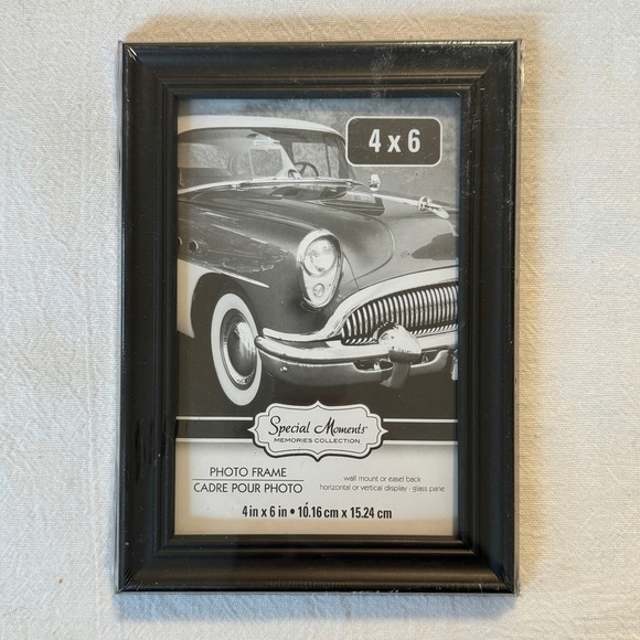 Black 4” x 6” Picture Frame - Picture 7 of 14